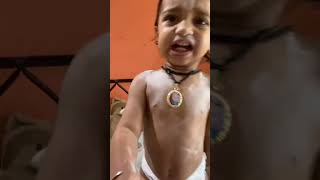 powder baby 😅 #shorts #youtubeshorts #powder #baby #ytshorts #papaprincess #cute #viral