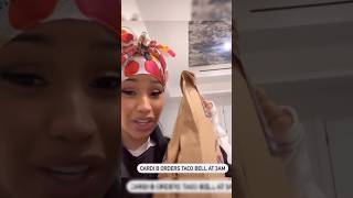 Cardi B Orders Taco Bell At 3am 😂