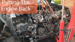 Audi A8 4.0tdi Project part 5 - Engine Installation