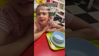 Play pretend at 360 Soft play Pizzeria #familyvlog #dayout #travelvlog