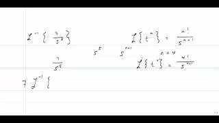 Inverse Laplace Transforms