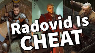 Radovid Is The Strongest Card In Gwent! Uprising Witchers Is Back! #gwent