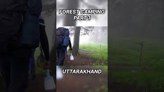 #001 Camping in heavy rain | #camping #shorts