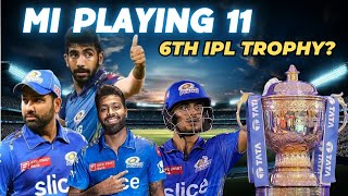 Mumbai Indians playing 11 for the IPL 2024 | New Captain Hardik Pandaya