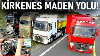 ADAMA UÇARAK KAFA ATTIM! (BAN YEDİM Mİ?) - KİRKENES MADEN YOLU - ETS 2 MP ProMods T300RS GT