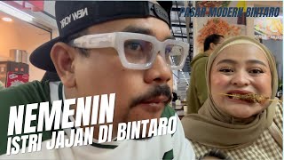 EBEL NEMENIN SILVY JAJAN DI BINTARO