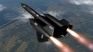 history of making the safest surveillance aircraft, the SR-71 Blackbird capable of flying into space