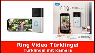 Ring Video-Türklingel mit Kamera im Test Vergleich 2024 🥇 WLAN-Videotürklingel mit Sicherheitskamera