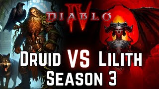 Diablo 4 - COMPANION Druid Mobs Uber Lilith! // Season 3