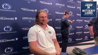 Penn State TE Tyler Warren talks record-setting performance vs. Bowling Green