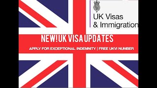 #NEW! UK Visa Updates| Apply for Exceptional Assurance| Free #UKVI Number #visaextension #ukvisa