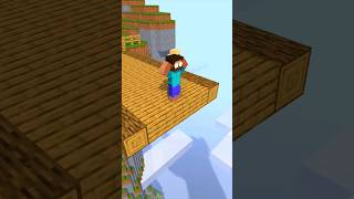 HELP Herobrine Jump over Cliff (Bones - Imagine Dragons) #herobrine #minecraft #shorts #bones