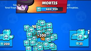 Got 200 Free Credit In Trophy Road For Mortis Brawler - Unlocked Mortis Brawler - Brawl Talk