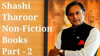 SHASHI THAROOR || 5 BEST NON-FICTION BOOKS