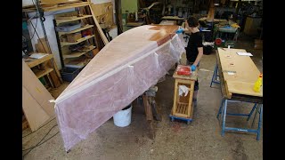 Building "UnterSeeBoot" a  5m Goat Island Skiff