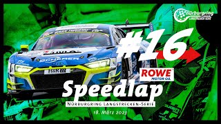 ROWE Speedlap | #16 | Audi R8 LMS GT3 Evo II