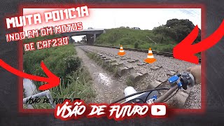 Muita pol1ci4 indo levar a crf230 em Daniel motos [ visão de futuro ]