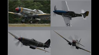 4Kᵁᴴᴰ Spitfire Mk.18 vs. P-51 Mustang LOW TAILCHASE (Trailer)