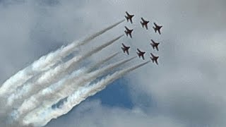 RoKAF Black Eagles Display Team,Southport Airshow. 9.7.22