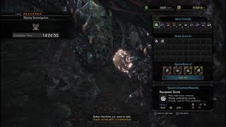 Vaal Hazak 15 minutes investigation quest Solo  Monster Hunter: World