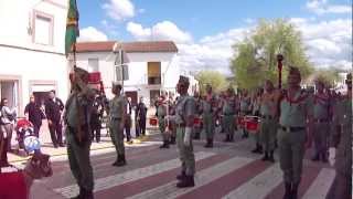 Bandera y Patria, Legionarios de Fuengirola, S. Santa 2012 La Roda de Andalucia