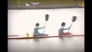 ICF World Championships Montreal, Canada 1986 Men K1 and K2 10.000m