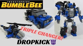 Lego Transformers Bumblebee (2018): Dropkick (Triple Changer)