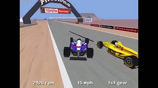 Indy Car Racing 2 (vid #21) with Dosbox-Rendition and RReady Rendition Verité @4k