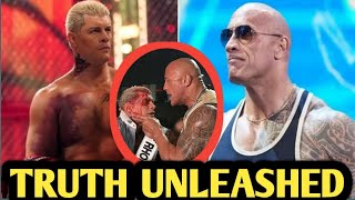 Dwayne Johnson Finally Reveals Why He Attacked Cody Rhodes Weeks Ago After Monday Night Raw!!😱😱