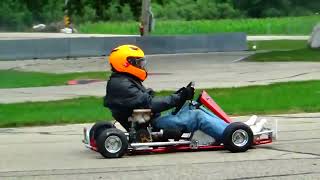 Sugar River Raceway - Vintage Karting with Steve, Tom, Ryan, Dan, Tim, and Dave Sagan