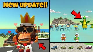 😍NEW UPDATE IN CHICKEN GUN 4.0.0!! 😱😱GUNS,LOTS OF MOBS,MAPS,CARS,SKINS..