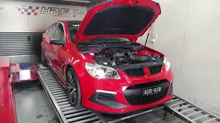 HSV CLUBSPORT R8 LSA WALKINSHAW W557 DYNO RUN.