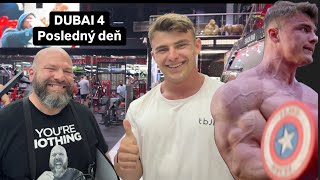 DUBAI VLOG 4 | Točenie s manažérom Larryho Wheelsa v Binous gym