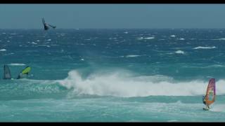 Ricardo Campello - Big jump in Capetown windsurfing