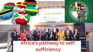 Africa's pathway to self-sufficiency.