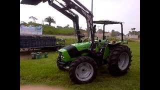 Tractor Deutz Fahr Agrolux 70 & Cargador Sigma4