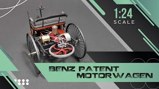 Benz Patent - Motorwagen 1886 - ICM - 1:24 scale part 1.