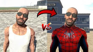 Franklin fight with spider Franklin in Indian bike driving 3d !! Indian bike driving 3d