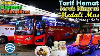 Tarif Hemat Servis Ningrat! | Trip PO Medali Mas Executive | Malang-Solo