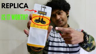 Realme Ear Buds Replica Unboxing + Quick Review | Is it Worth?