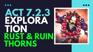 ACT 7.2.3 Exploration ( Venom the duck ) Rust & ruin , Thorns | Marvel Contest of Champions [hindi]