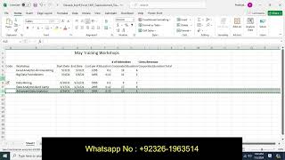 Exp19_Excel_Ch01_CapAssessment_Training | Exp19 Excel Ch01 CapAssessment Training