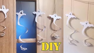 Duszki z Papieru Dekoracja Halloween | DIY Tutorial |