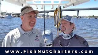 Best Fishing Charter Charleston, Mt Pleasant SC Area Fishnut Charters (Reds, Black Drum & Flounder)