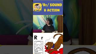 /Rr/ SOUND AND ACTION || JOLLY PHONICS #shorts  #jollyphonics  #action  #phase2 #MsEstersCorner