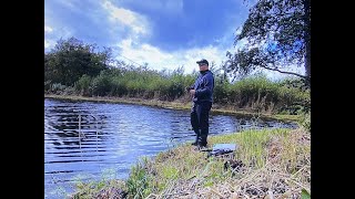 VISSEN OP SNOEK IN DE POLDER MET KUNSTAAS