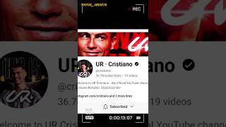 mr beast and t series ur Cristiano youtube channel #UR . Cristiano #trendingvideo #youtubeshorts