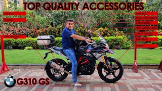 Top Quality Accessories with price for BMW G310 GS BS6 2021