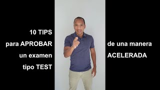 10 tips para aprobar un examen tipo test