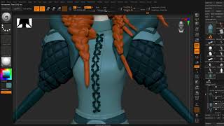 Optional: Create UVs in ZBrush to Import to Maya